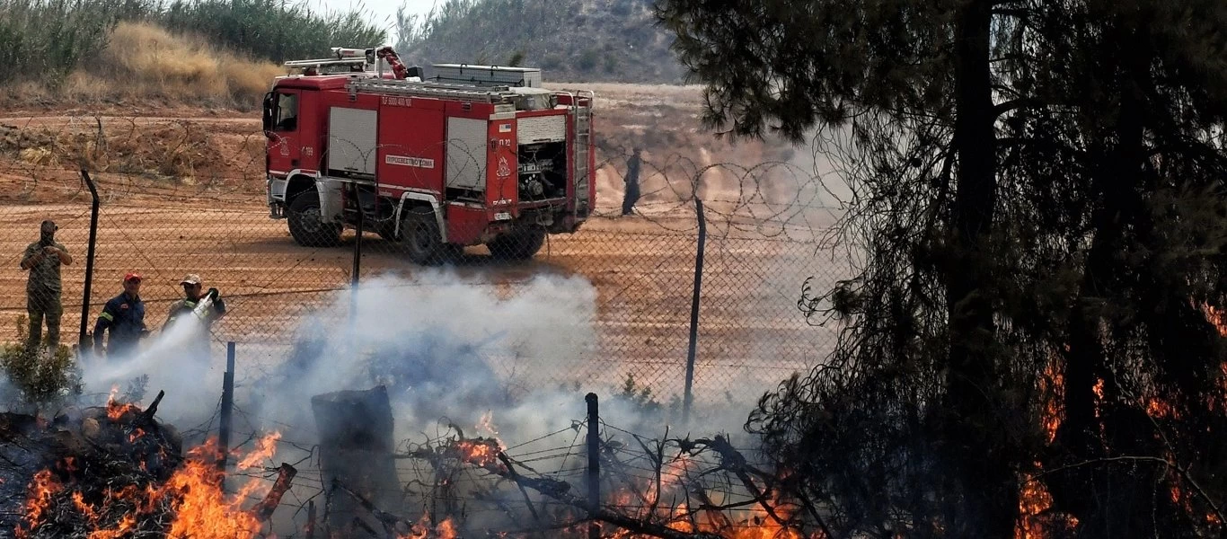 Πού προβλέπεται πολύ υψηλός κίνδυνος πυρκαγιάς αύριο - Δείτε τον χάρτη (φώτο)